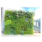 100cm Artificial Green Wall Backdrop Fire Retardant