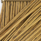 500*500mm Heavy Duty Type Water Reed Fire resistance minent swivel Palm Leaf Thatched Best Price Artificial Roof Tile