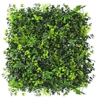 Plastic 4.8CM Diy Greenery Wall For Garden Decoration