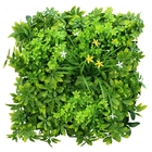 100 Plastic 1m Green Artificial Wall For Home Decoration