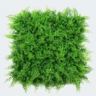 4.8CM UV Vertical Artificial Green Wall , Faux Foliage Wall 100 Plastic