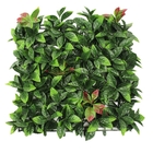 UV Proof 4.8CM Artificial Green Wall For Hotel Decor