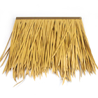 Houses Cottages Artificial Thatch For Tiki Hut Straw Color