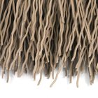 Straw Color Synthetic Roof Thatch Weather Resistant