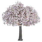 15m Artificial Japanese Cherry Blossom , Steel Structure Faux Flower Tree