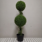 Dajia 4 Foot Artificial Tree , Faux Boxwood Balls Outdoor With 15 Years Life Span