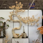 Plastic Home Decor Artificial Cedar Bonsai Tree Non Pollution
