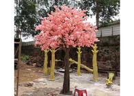 1m Artificial Cherry Blossom Tree Fiberglass Wood Material