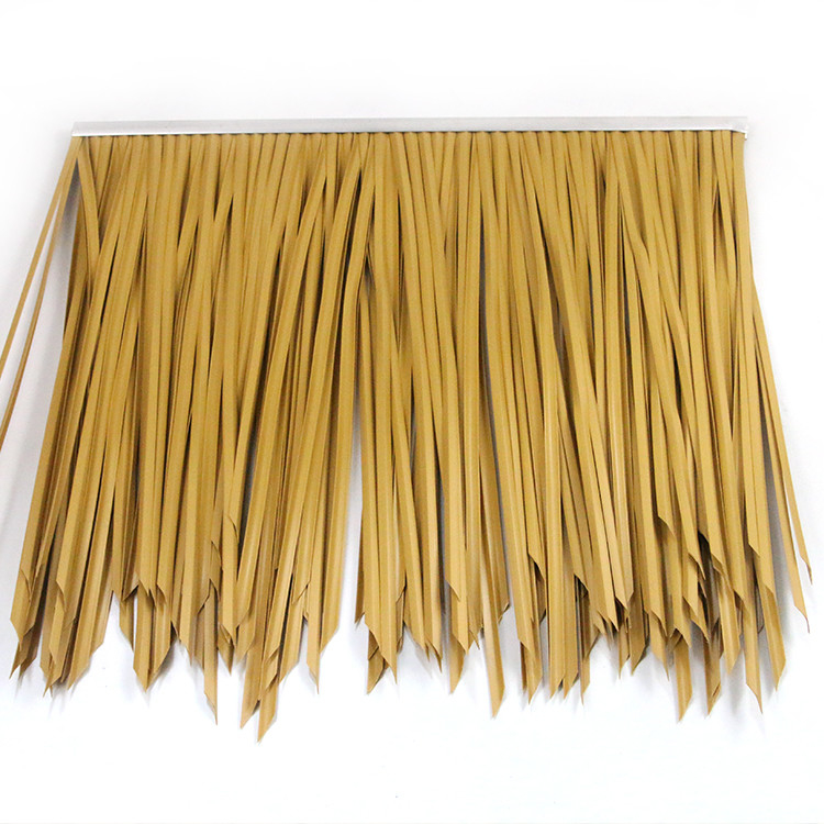 Palm Plastic Thatch Roofing Material for Umbrella Top Tent