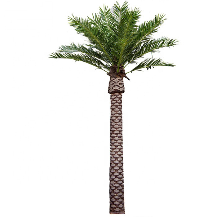 Artificial Coconut Palm Tree Fiberglass Tree Mall Beach Outdoor Trees