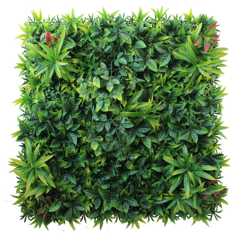 5m Artificial Green Wall , UV Proof Vertical Artificial Garden Wall