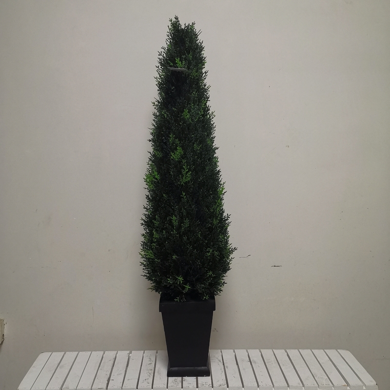 1m Steel Frame Artificial Topiary Tree For Christmas